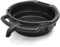 DKIEI 15L Oil Drain Pan With Spout, Black Plastic Oil Change Pan for Car, Garbage, Motorbike