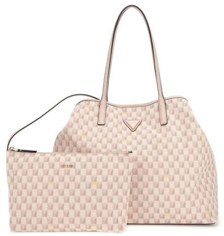 GUESS G Wave Large 2 In 1 Tote Bag L Blush Logo