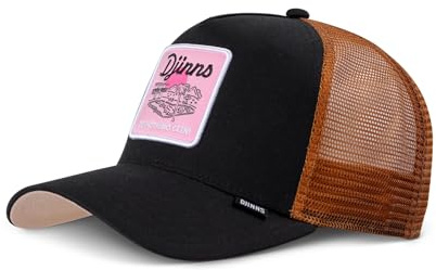 Djinns - DNC Pool (Black/Light Brown) - Trucker Cap Meshcap Hat Kappe Mütze Caps