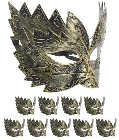 Hemobllo Lot De 10 Masques D'Aigle Pour Halloween Accessoires De Déguisement Masques Pour Adultes Masqué Pour Hommes Costumée