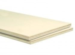 Compensato multistrato di Pioppo Spessore 12mm di Lunghezza 1000mm e la Larghezza di varie misure (1000mm x 400mm)