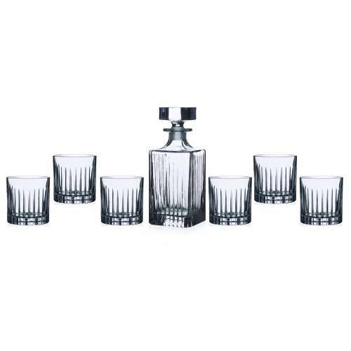 Lorren Home tendances RCR intemporel Whisky Set, 7 pièces
