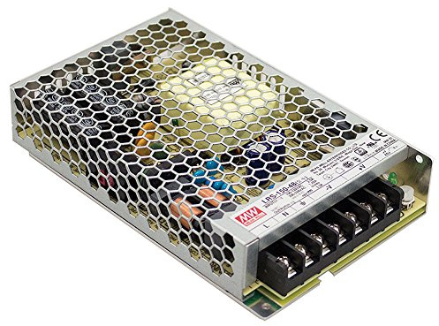 MEAN WELL LRS-150-12 unidad de - Fuente de alimentación (150 W, 85 - 132 V, 47 - 63 Hz, 3/115VC, 1.7/230VC, 40 ms, 87,5%)
