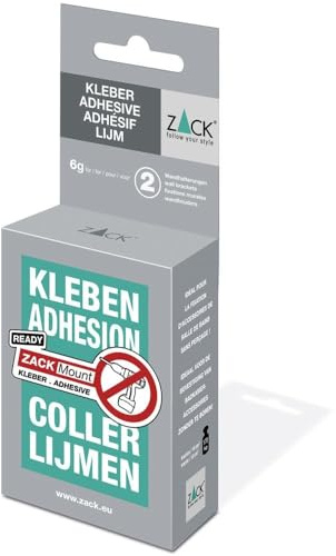 Zack Linea Edelstahl matt ++ Badaccessoires komplette Serie zur Auswahl (Kleber 6g für 2 Montageplatten)