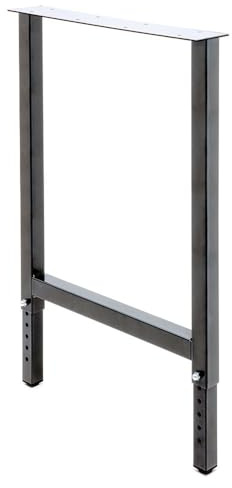 2 x Werktischbeine Höhenverstellbar für Werkbank Eigenbau aus Metall
