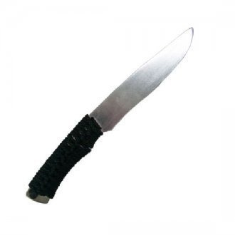 Playwell Kampsport trubbig snörad metall träningskniv (knive) - NO14