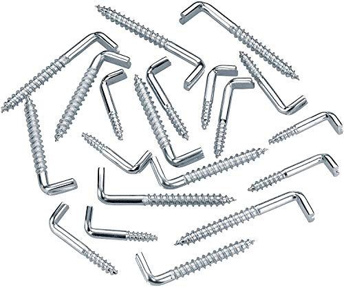 Schraubhaken mit Schlitz, galvanisch verzinkt, gerade, 4,5 x 30 mm (25 Stk.) (5x50)