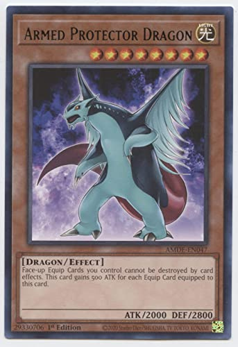 Dragon protecteur armé - AMDE-EN047 - rare - 1ère édition