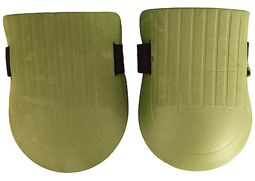 QXPDD 1Pair Knee Pads for Working Gardening Knee Caps with Waterproof EVA Foam Cushion Soft Inner Liner Adjustable Straps Knee Brace for Knees Protectors for Sport Outdoor Work Builder,Armygreen