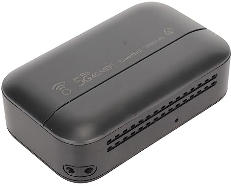 Elprico Mobiler Hotspot, Tragbarer 4G-LTE-Wireless-Router, 300-Mbps-WLAN-Router-Netzwerkkarte, 5G-WLAN-Hotspot für Spielpartyreisen