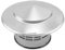 QWORK® 110 MM Roof Rain Cap 304 Stainless Steel, Chimney Cover, Vent Hood, Chimney Caps