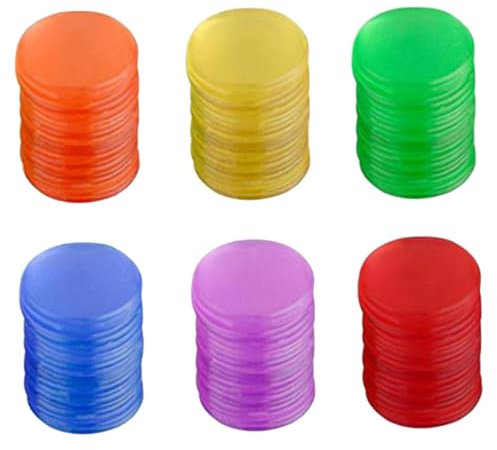 SAFIGLE 1 Packung Chip-Requisiten Kinderspielzeug Kidcraft-Spielset Weihnachts-Bingo Mädchenspielzeug Mädchen Spielzeug Währungsspielzeug Bingo-Farbmarkierungen Zehn Gitter Poker Zähler
