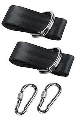 OFFSCH Outdoor Schaukel Hängen Straps Set Polyester Sicher Schaukel Karabiner Haken