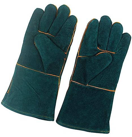 TOGEVAL Schutzhandschuhe Für Haustiere Bissfeste Handschuhe Reptilien Schutz Spielhandschuhe Langlebig