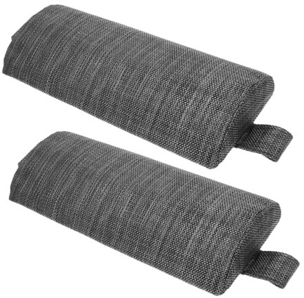 COOPHYA 2pcs Nap Chair Pillow Outdoor Lounge Chair Cushion Elastic Band Headrest Pillow for Recliner Couch Pool Ledge