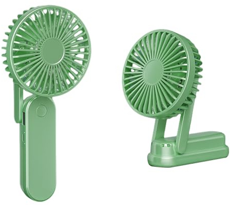 Petit ventilateur de bureau pliable et rechargeable par USB 3 vitesses pour la maison
