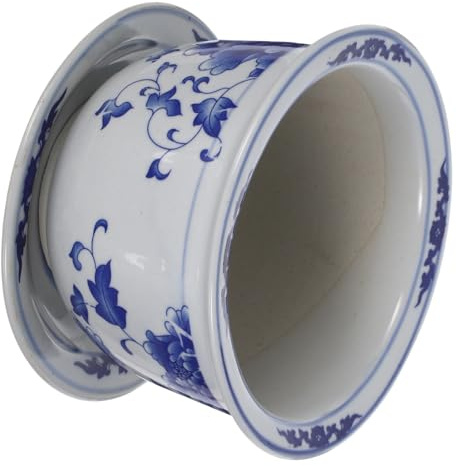 Milisten in Con Vassoio Per Piante Da Per Piante e Decorativi Realizzato in Materiale Ceramico Drenaggio Per