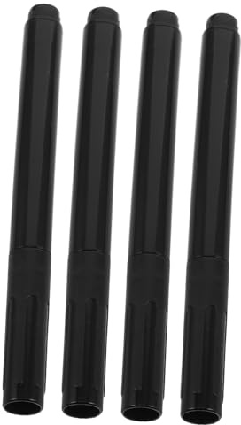 KAILIKETIY Stylos Détecteurs de Fausse Monnaie Lot de 4 Pointe Biseautée Vérification Rapide des Billets, Design Léger en Plastique, pour Supermarchés et Centres Commerciaux