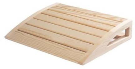 VNLCPX Appuie-tête de Sauna, Repose-tête Ergonomique en Bois, Accessoires de Sauna, pour le Repos, la Détente et le Spa, 38 x 31 cm