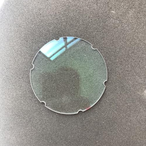 Tidevib Compoundbogen-Visier mit Vergrößerungslinse 4X, 6X oder 8X, 1-Pin-Visier, hochauflösende, transparente Optik mit kratzfester Oberfläche, 45 mm Durchmesser