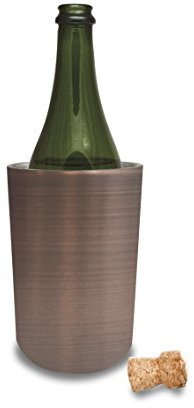 Vin Bouquet FIV 116 - Cubitera Metálica Vintage, Enfriador Botella, Funda Enfriadora Vino