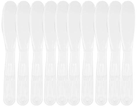 10-Piece Silicone Facial Brush Set – Ultra-Light, Flexible, Washable & Portable Mixing Spatulas for DIY Skincare, Mud Masks, and Makeup Application