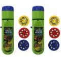 2 sets Dinosaur Projector Torch Toy Discs Educational Night Light Kids Flashlight Projection Toys Boys Girls