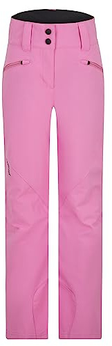 Ziener Alin - Pantalones de esquí para niña, Impermeables, Resistentes al Viento, cálidos, Color Fucsia Rosa, 176