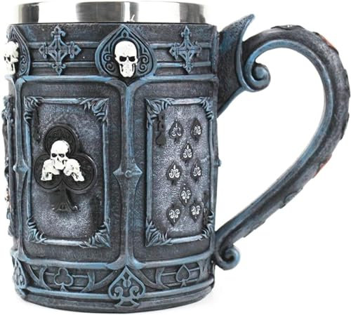 Tasse à café en forme de bière, Chope à bière gravée personnalisée - Chope en corne for les amateurs de bière