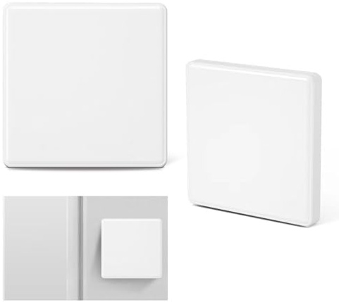 Coiejdoyy Protección de enchufes para niños, protección de enchufes, cubierta ciega para enchufes eléctricos, tapa de derivación para enchufes eléctricos rectangulares incrustados, 2 unidades