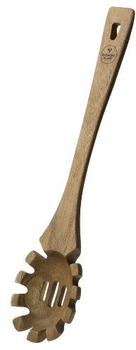 Raymond Blanc Acacia Wood Spaghetti Server - Brown