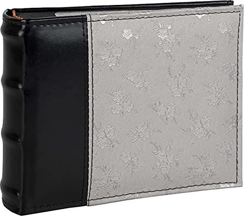 Fotoalbum mit Schwarze Seiten für 10x15 Fotos - Schönes Einsteckalbum für 100 Bilder mit Langlebigen Taschen & Extra Platz für Notizen | Einfache Handhabung | Photo Album als Geschenk für Familie
