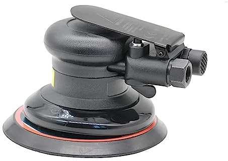 LeTkingok 5 Inch 125MM Pneumatic Eccentric Sanding Polishing Machine, Car Waxing Sandpaper Die Air Grinder Polisher 10000RPM 170L/MIN