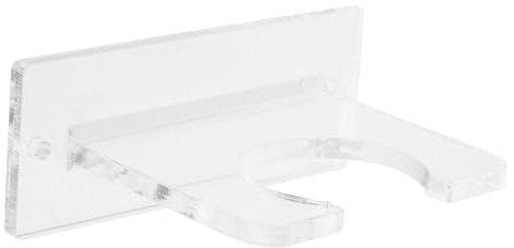 BESPORTBLE Baseballschläger Wandhalterung Aus Transparentem Acryl Vertikaler Ständer Zur Wandmontage Robustes Displayregal Für Baseball Softballschläger Modernes Platzsparendes Aufbewahrungss