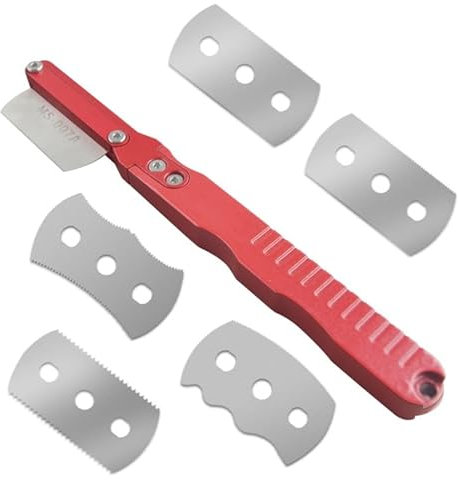 ABEST Mini scie à main modèle Craft Tools avec 5 lames de scie à métaux pour travaux manuels, coupe, coupe de troncs d'arbres et de branches