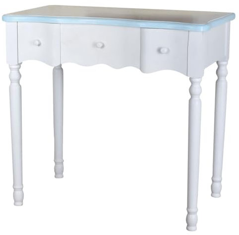 Konsolentisch Weiss Wandtisch Shabby Tischkonsole Landhausstil Schminktisch ROC014 Palazzo Exklusiv