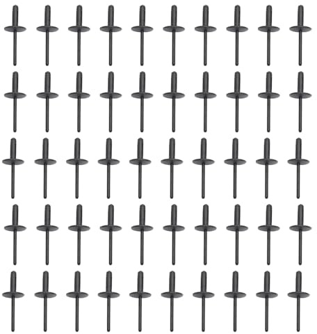 Anlseiod 50x Rivetti Espansione per 6 mm X1 X3 X5 X6 Z4 Coupe E90 E91 E84 E83 E53 E70 F15 F85 E71 E72 E86 E85 R60 51717002953 Rivetti Ciechi di Fissaggio plastica