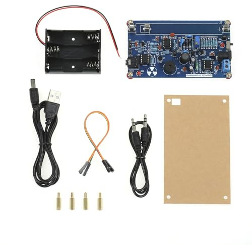 CFTGIW Zusammengesetzter DIY Geiger Counter Kit Kompatibler Strahlungsdetektor mit PC -Datenerfassung für MCU -Softwareentwickler