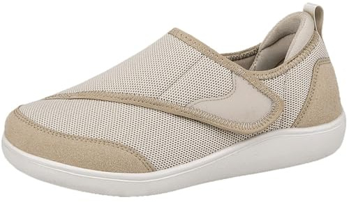 Eagsouni Zapatos Diabéticos Mujer Hombre Extra Anchos Ajustables