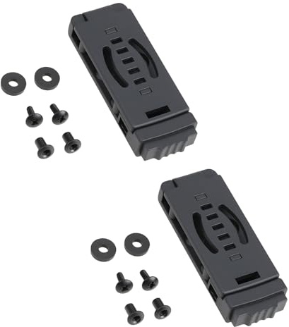 YINETTECH 2 Stück Gürtelschlaufenclips mit Schrauben Kompatibel mit KYDEX Und Kompatibel mit HOLSTEX