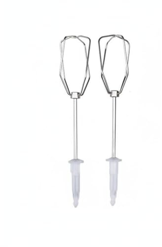 SZLIFE Sbattitore Elettrico Frusta Cucina Accessorio Mixer Asta Battere Uova Compatibile con Mixer Comuni Adatto per Cucina Preparazione Ricette Casalinghe Feste Culinarie, Coppia 4 Fili