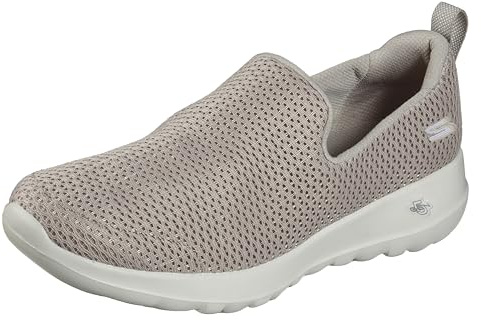 Skechers Women's Go Walk Joy Sneaker, Taupe, 9.5