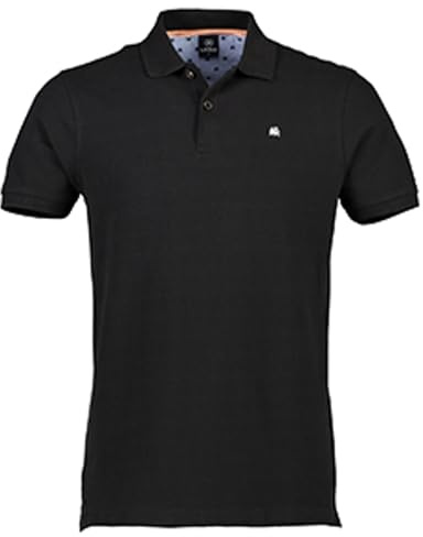LERROS - Herren Poloshirt, Regular Fit, (2003200), Größe:XL, Farbe:Black (290)