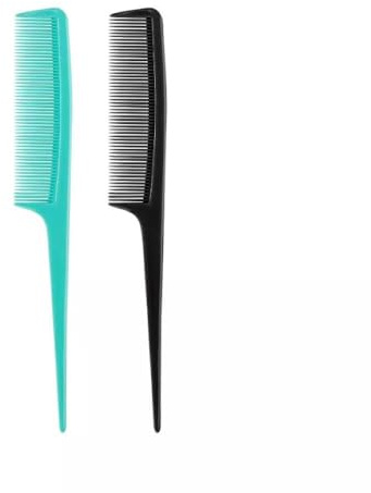 Tail Combs Made in the USA - 2pk Multicolor