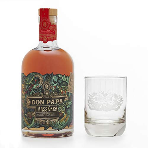 Don Papa Masskara Geschenkset inklusive drei Gläser