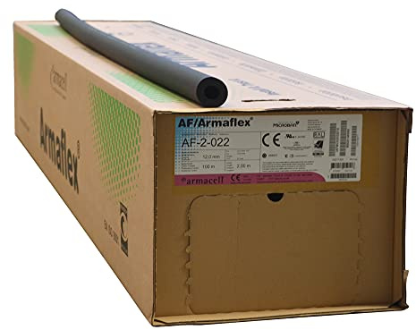 AF/Armaflex® Armacell® Kälte Kautschuk Isolierung AF2 - 2m Stange (Kautschuk, 22 mm Rohr x 12,0 mm Isolierstärke)