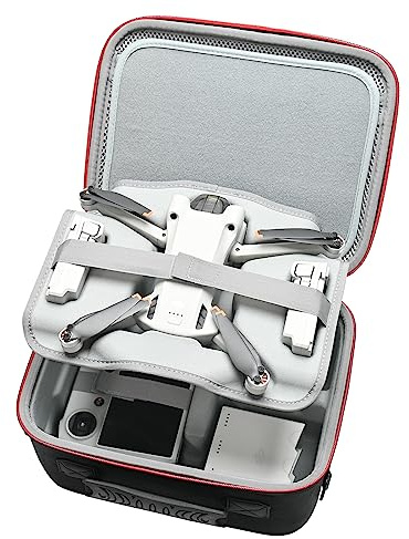 RLSOCO Tasche für DJI Mini 3/Pro - Zubehör: RC-N1/Controller, Batterien, Ladegerät, Propeller