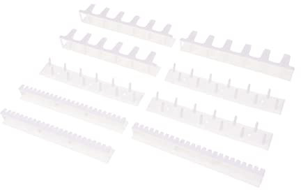 Cabilock 18stücke Teiliges Schmuckaufbewahrungshaken-set Wandmontierte Halterung Für Halsketten Und Schmuck Selbstklebend Weiß Inklusive Aufbewahrungsbox Für Ihre Schmuckkollektion