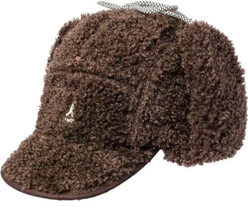 Kangol Unisex Faux Shearling Utility Flap Ca Baskenmütze
