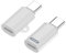 chenyang Lot de 2 convertisseurs USB C vers 8P USB C PD 27 W Puissance 480 Mbps Adaptateur de données compatible avec téléphone et Android et tablette